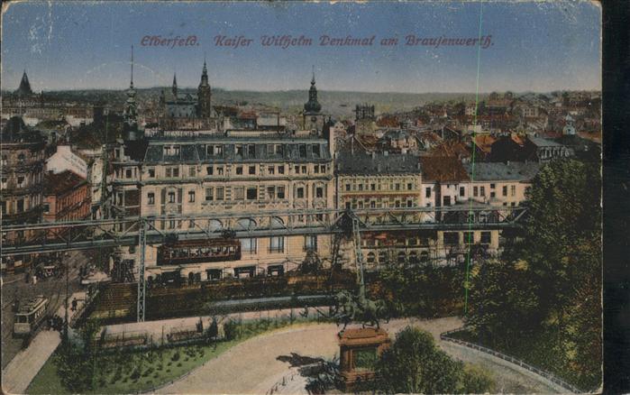 Elberfeld Wuppertal Kaiser Wilhelm Denkmal Brausenwerth