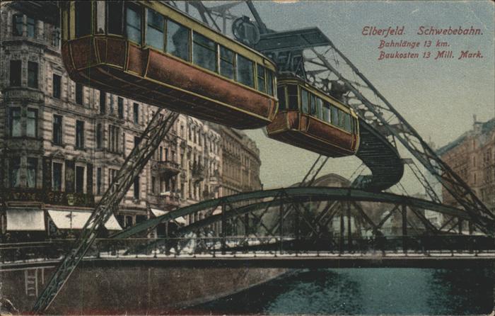 Elberfeld Wuppertal Schwebebahn