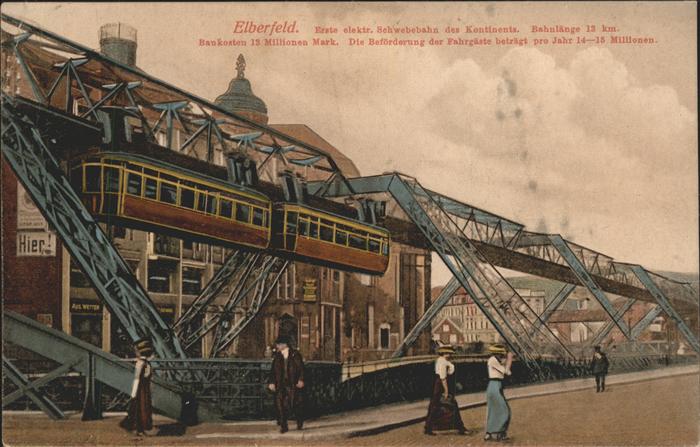 Elberfeld Wuppertal Schwebebahn