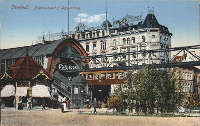 Elberfeld Wuppertal Schwebebahn Döppersberg
