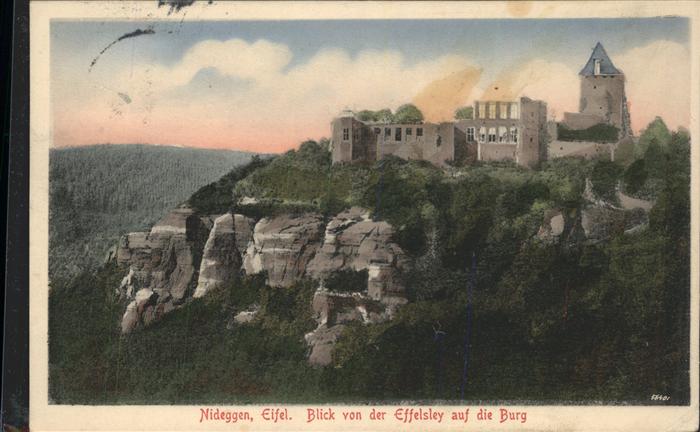 Nideggen Eifel Effelsley Burg