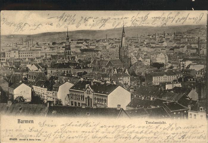 Barmen Wuppertal Totalansicht