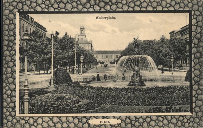 Bonn Rhein Kaiserplatz