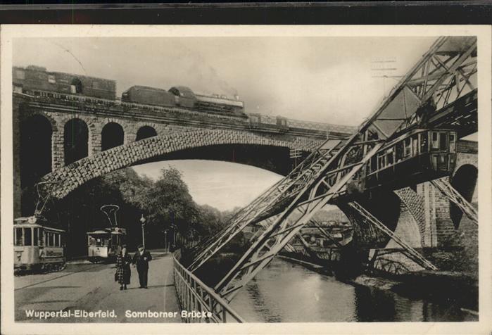 Elberfeld Wuppertal Sonnborber Brücke