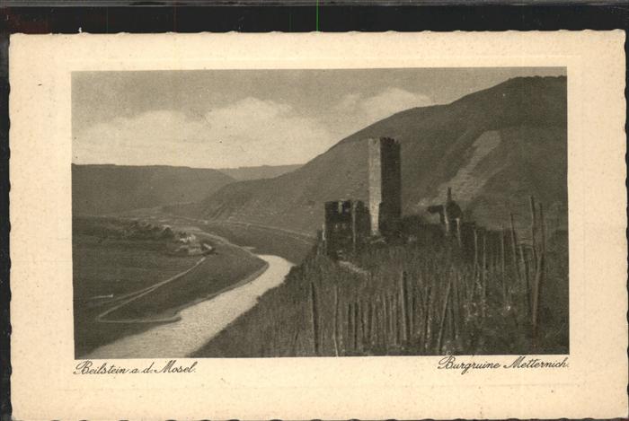 Beilstein Mosel Burgruine Metternich
