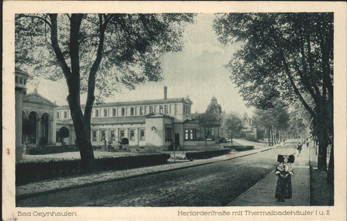 Bad Oeynhausen Herfordenstraße Thermalbadehäuser