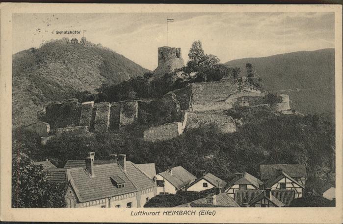 Heimbach Eifel Schutzhütte