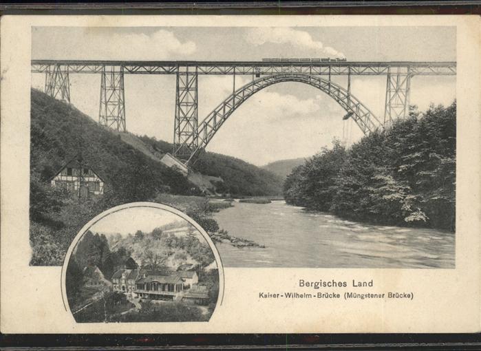 Muengsten Kaiser-Wilhem-Brücke