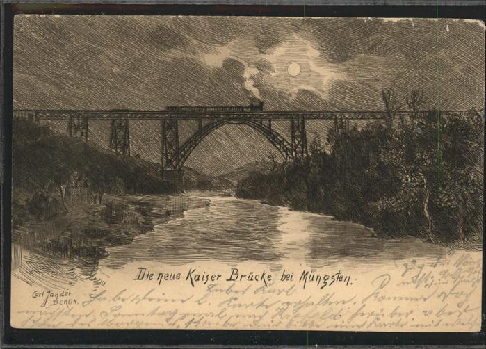 Muengsten Kaiser Brücke