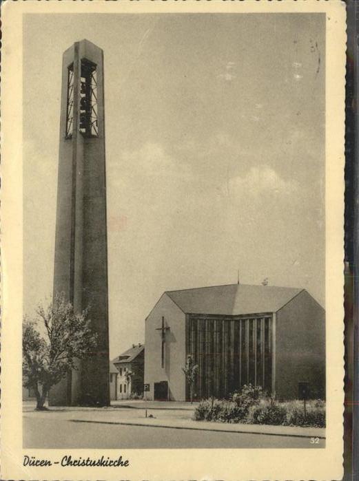 Dueren Rheinland Christuskirche