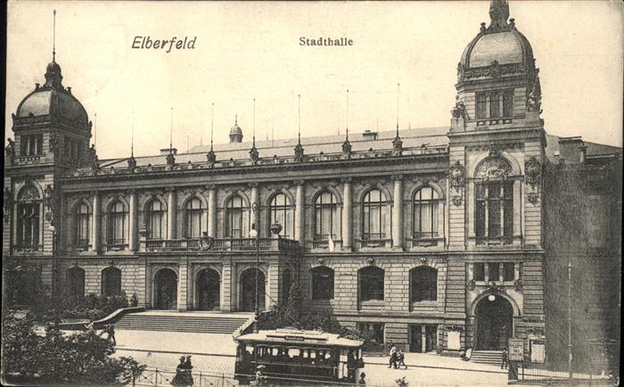 Elberfeld Wuppertal Stadthalle Straßenbahn