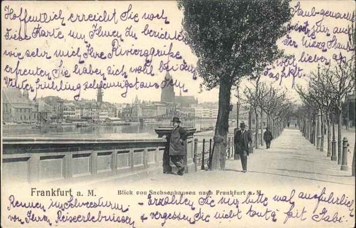 Frankfurt Main von Sachsenhausen