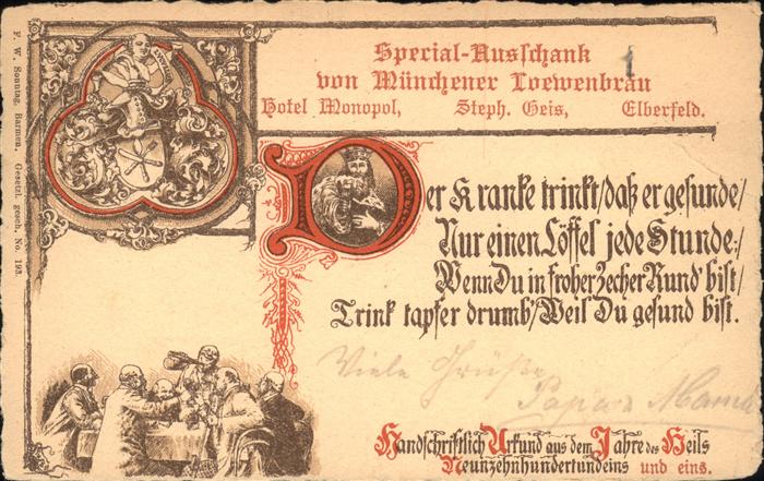 Elberfeld Wuppertal Hotel Monopol