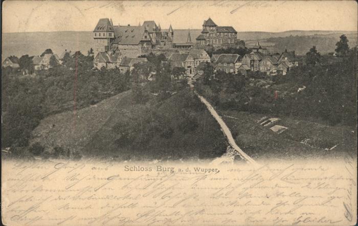 Burg Wupper Schloss Burg