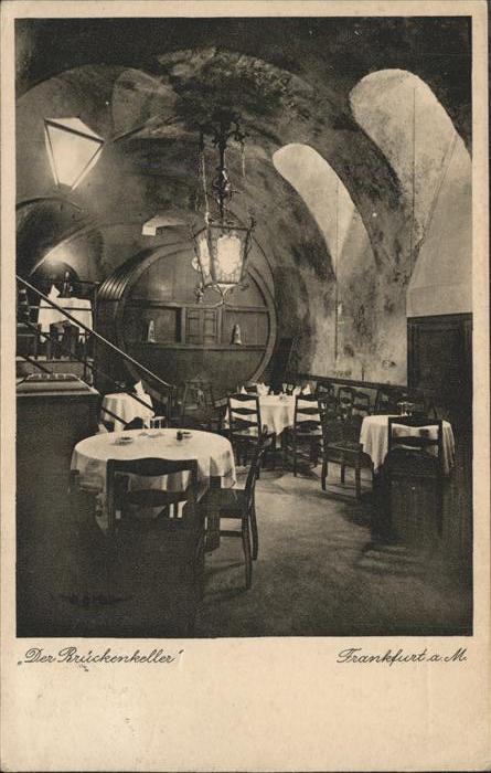 Frankfurt Main Brückenkeller