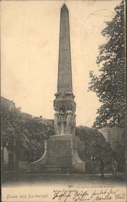 Darmstadt Alice-Denkmal