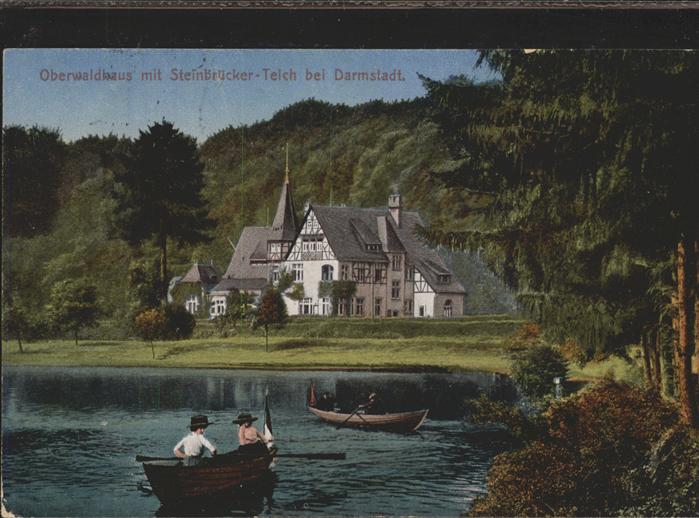 Darmstadt Oberwaldhaus Steinbrücker-Teich