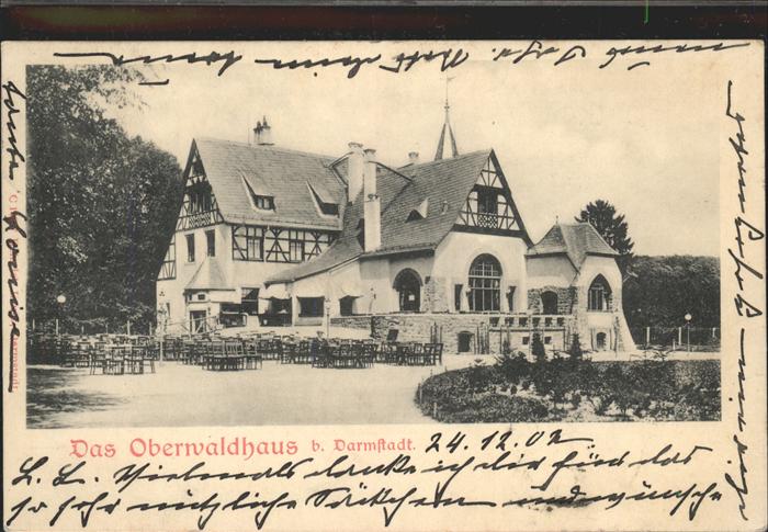 Darmstadt Das Oberwaldhaus