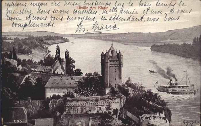 Eltville Rhein Dampfer