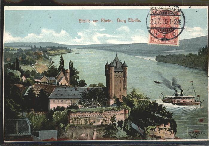 Eltville Rhein Burg