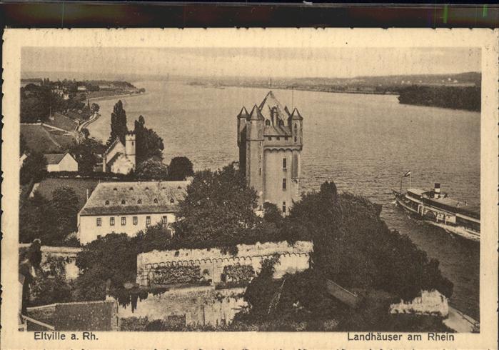 Eltville Landhäuser Rhein