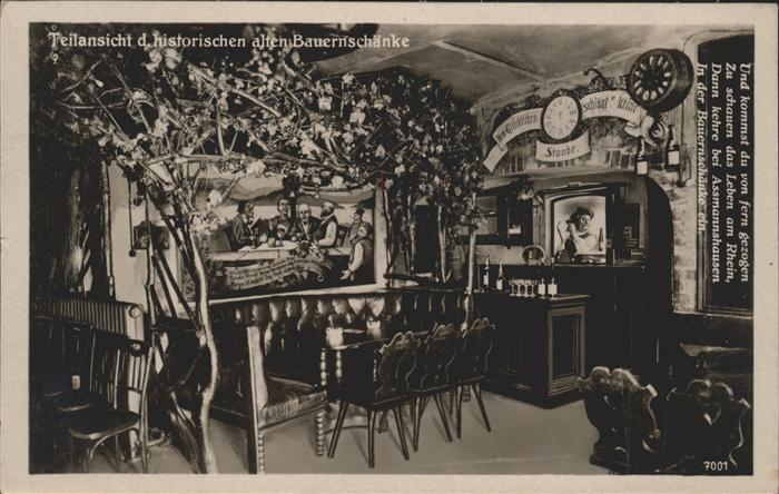 Assmannshausen Hotel alte Bauernschänke