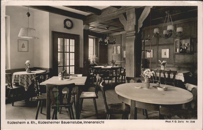 Ruedesheim Rüdesheimer Bauernstube