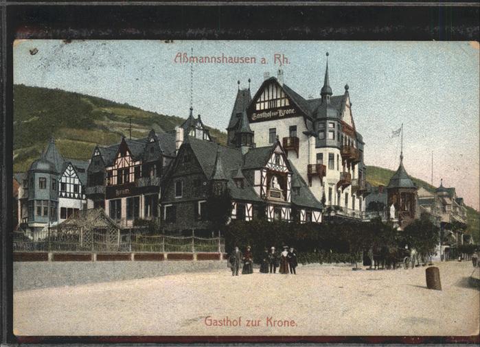 Assmannshausen Gasthof zur Krone