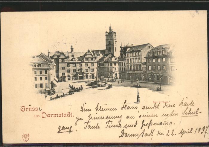Darmstadt Marktplatz