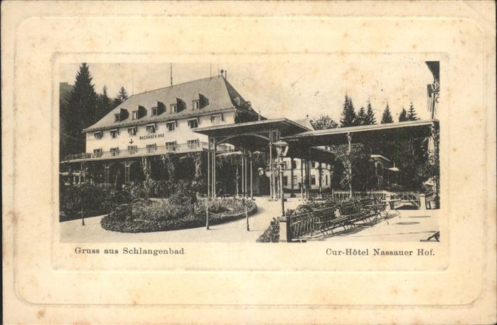 Schlangenbad Taunus Kurhotel Nassauer Hof