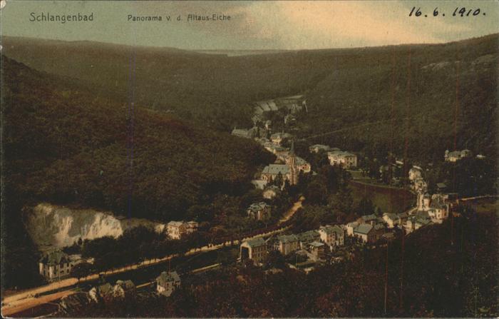 Schlangenbad Taunus Panorama