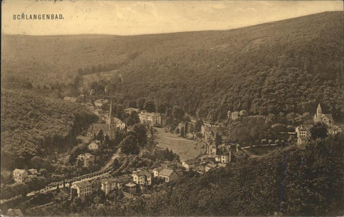 Schlangenbad Taunus Panorama