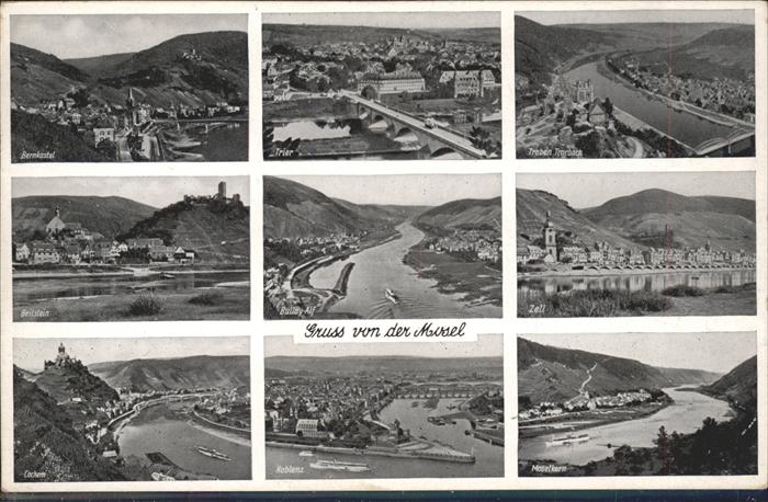 TRIER  CITY Bernkastel Koblenz Bullay-Alf