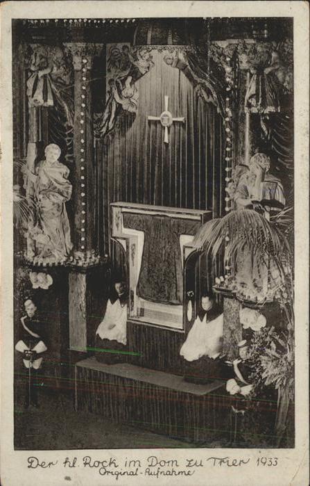 TRIER  CITY heiliger Rock im Dom