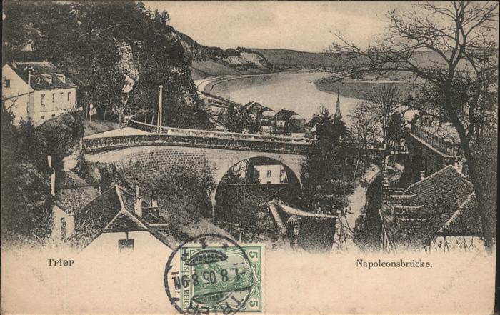 TRIER  CITY Napoleonsbruecke