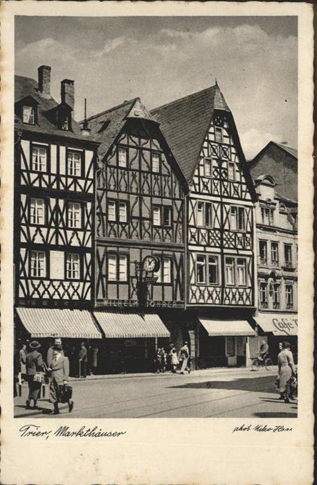 TRIER  CITY Markthaeuser
