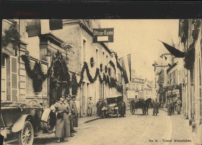 TRIER  CITY Offizier-Kasino Soldaten