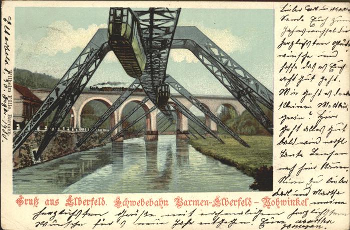 Elberfeld Wuppertal Schwebebahn Vohwinkel