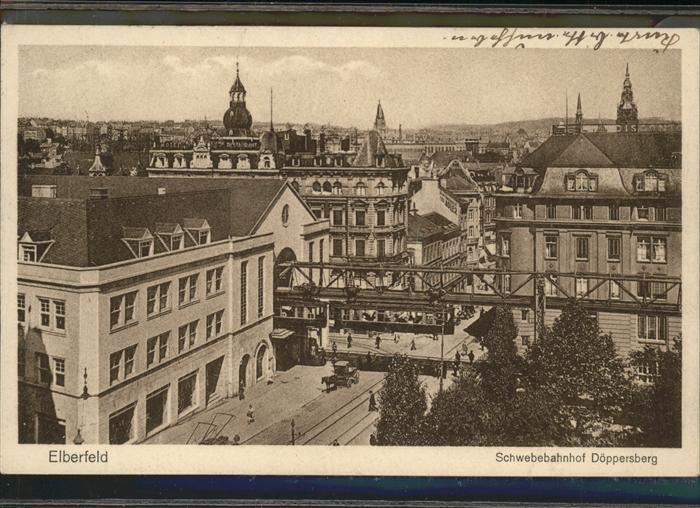 Elberfeld Wuppertal Schwebebahnhof Döppersberg