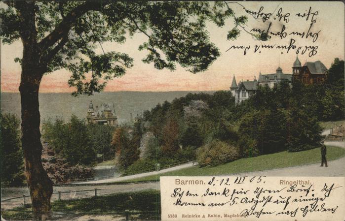 Barmen Wuppertal Ringelthal