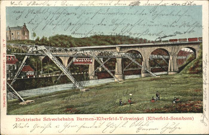 Barmen Wuppertal Schwebebahn