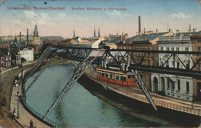 Elberfeld Wuppertal Werther Bollwerk Uferstrasse