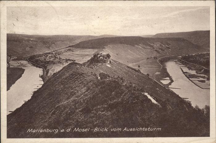 Marienburg Mosel vom Aussichtsturm