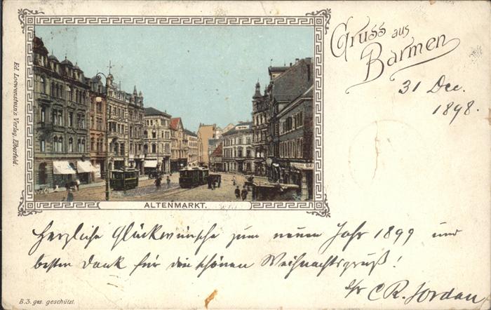 Barmen Wuppertal Altenmarkt