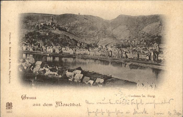 Cochem Moselthal Burg