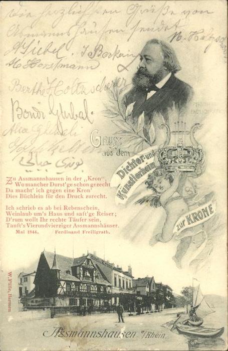 Assmannshausen Dichter- u.Künstlerheim zur Krone