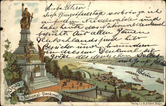 Ruedesheim National-Denkmal