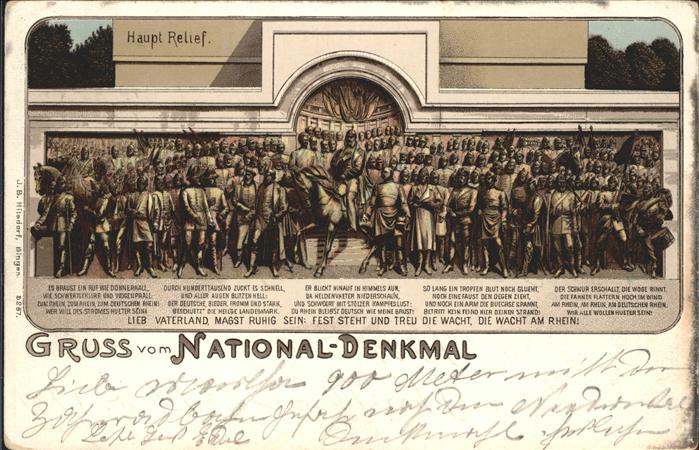 Ruedesheim Rhein National_denkmal auf dem Niederwald