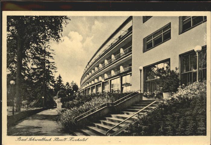 Bad Schwalbach Staatl.Kurhotel (Stempel)