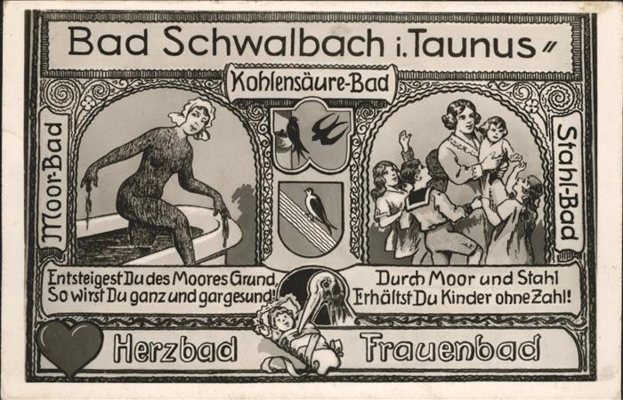 Bad Schwalbach Kohlensäure-Bad (Stempel)